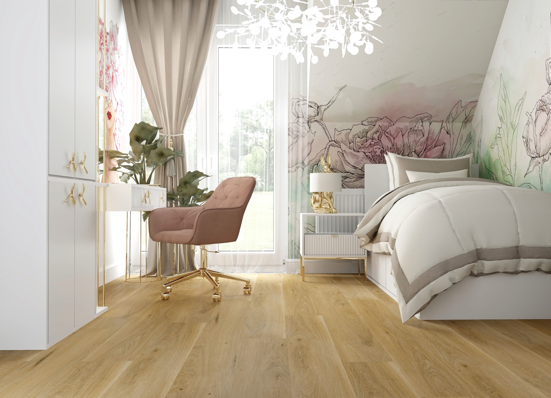 Vinyl Podlaha SPC VinCore Wood+ 6/0,55mm PALERMO 18x122cm (2,2m2)